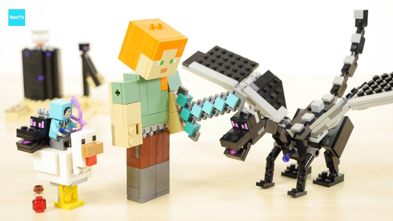 レゴ マインクラフト 2セット エンダードラゴン ビッグフィグ Lego Minecraft 2sets Youtube
