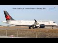 30 Minutes of Plane Spotting at Toronto Pearson International Airport | January 2021