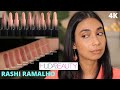 Huda Beauty Creamy Lipstick Swatches on Brown Skin