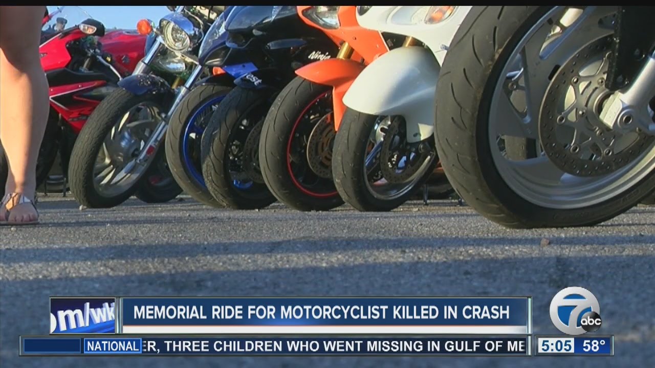 Ride for man killed in motorcycle crash - YouTube