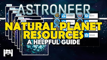 Astroneer - 1.0 - NATURAL PLANET RESOURCES - A HELPFUL GUIDE