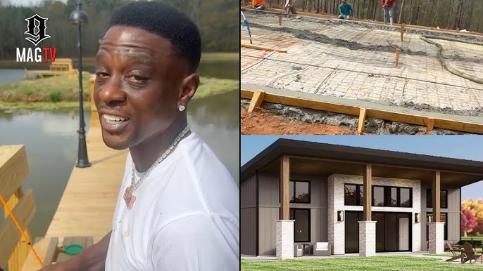 Boosie Begins Construction On Mom Connie's House Behind His Mansion! 🏘