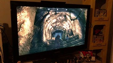 [Skyrim on Switch] Television mode with motion controls