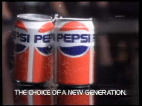 Diet Pepsi Commercial 1990