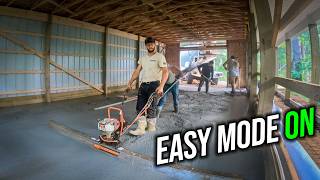Pouring a Top Notch Barn Floor!