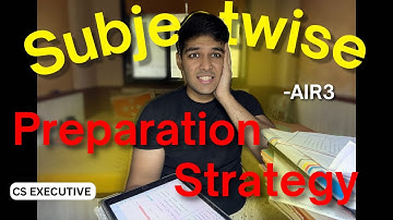 Preparation Strategy 💥CS EXECUTIVE by AIR3 🔥#icsi #companysecretary #csexecutivepreparation