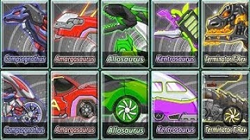 Game Lắp ráp robot Khủng long chiến đấu Mới 5 Dino Robot Dino Corps Remix 5