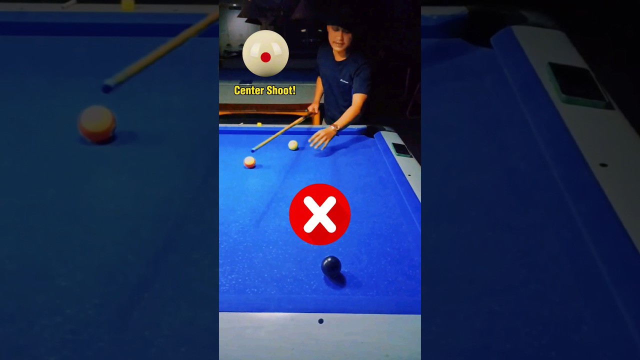 BILLIARD TUTORIAL FOR BEGINNERS‼️1 Basic Technique that can change your Playing Style #shorts