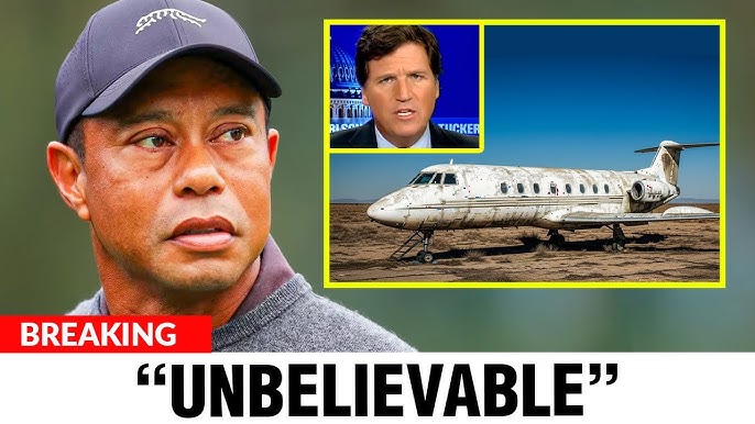 They Searched Tiger Wood's Private Jet and What They Found Will Blow Your  Mind