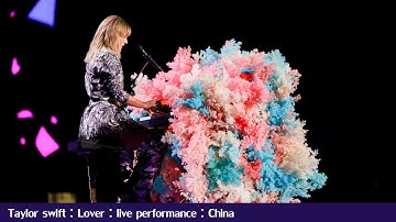Taylor swift - Lover live performance 11.11 TMall China.