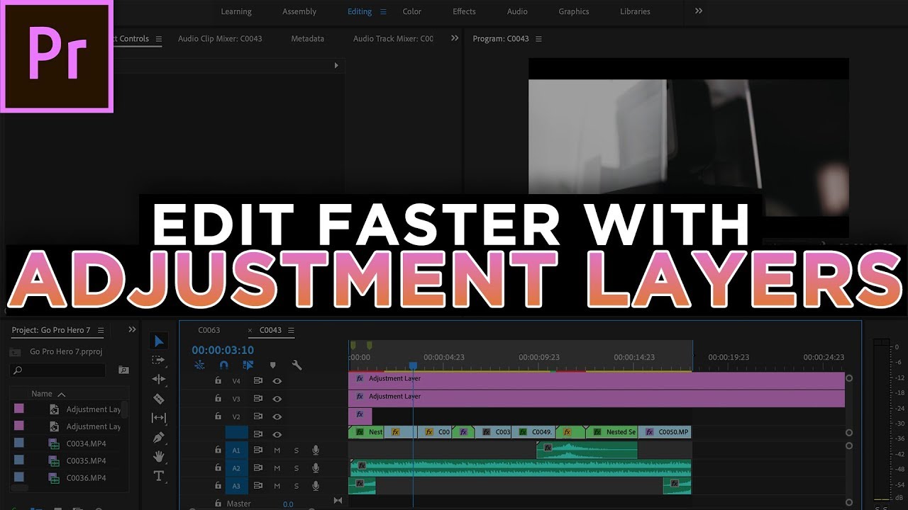 add adjustment layer final cut pro