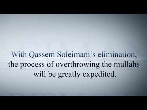 Qasem Soleimani's death brings Iran's regime closer to its overthrow: Iranian opposition group