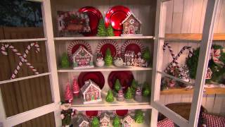 Choice of 9" Illuminated Gingerbread House by Valerie with Pat James-Dementri