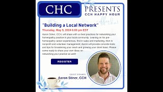 Building your local network, with Aaron Stiner, CCH