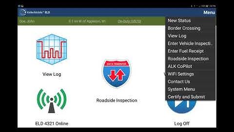 Unassigned Driving Events on Android™ Devices - Encompass® ELD