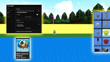ROBLOX Build A Boat For Treasure Gui AutoFarm Inf Blocks (WORKING!!)