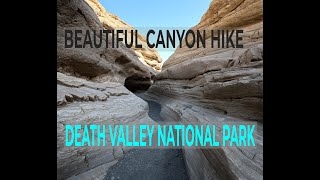 Death Valley National Park | STUNNING Mosaic Canyon Hike | 5.3K