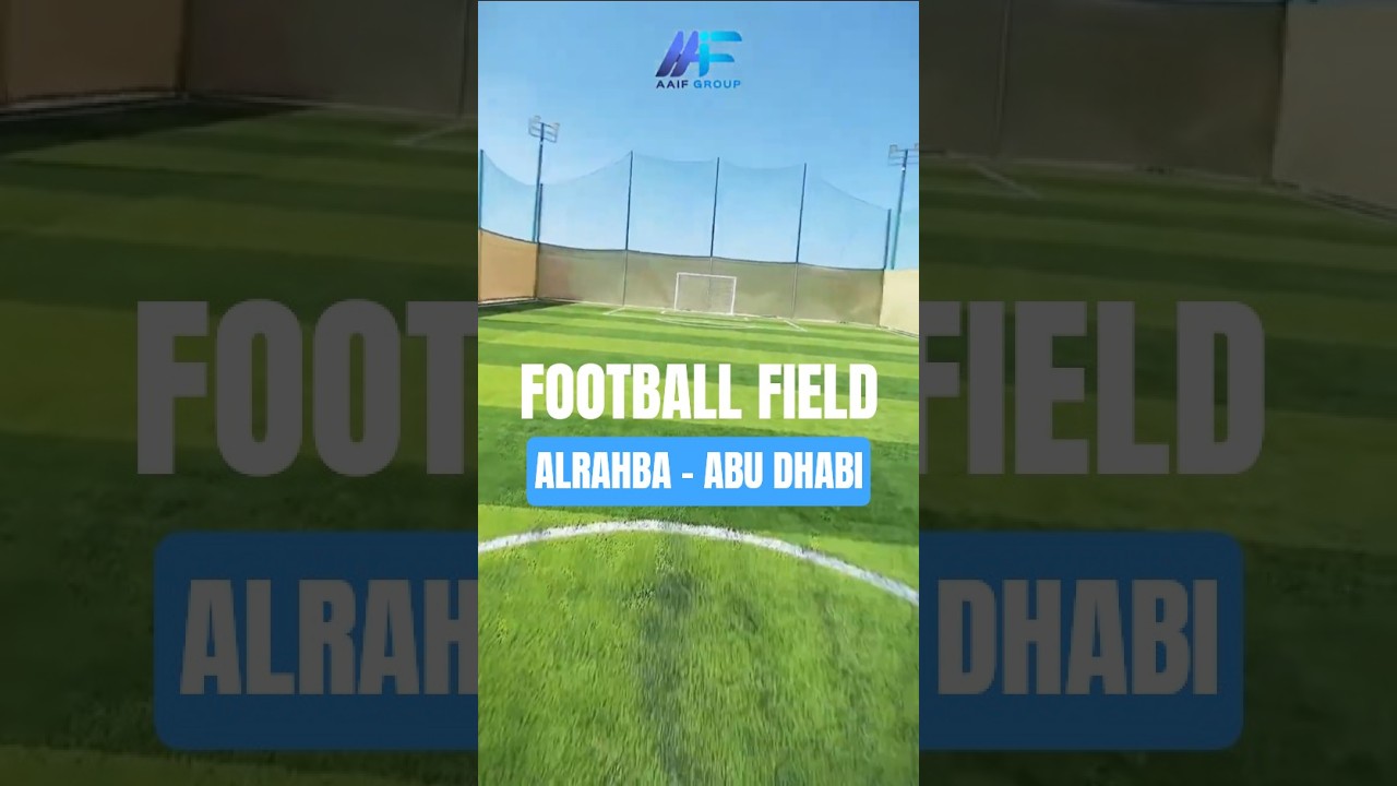 Perfect football field By AAIF GROUP 💪