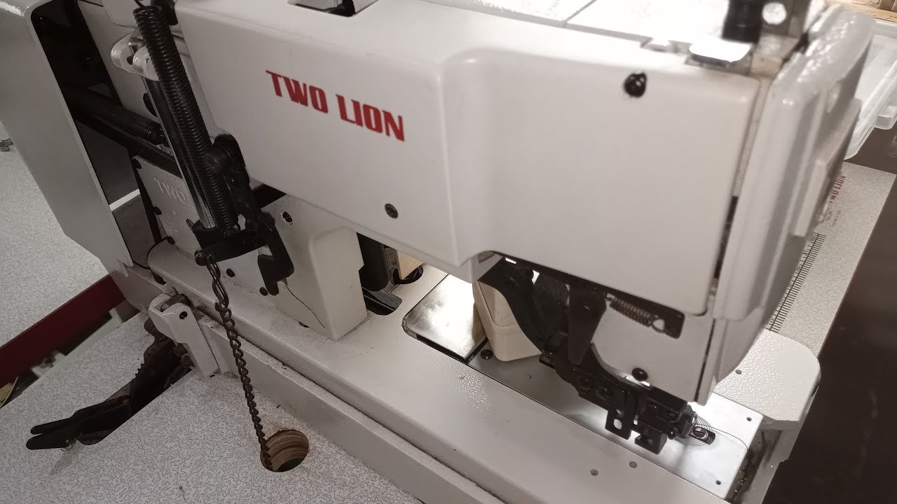 Do this to your industrial buttonhole machine for good efficiency.