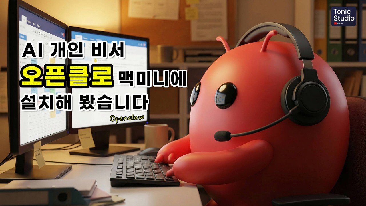 ⁣?화제의 AI 개인 비서 “Openclaw(구:몰트봇)” 맥미니에 설치 해봤습니다 | How to install a private AI Secretary App Openclaw