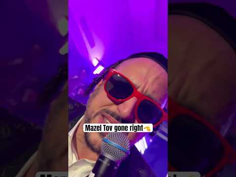 Mazel Tov gone right🫡🤠(David Osinsky)