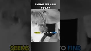1964 Beatles Magic: ‘Things We Said Today’ Live! 🎶 #60smusic #lovesong #pop #shorts #thebeatles