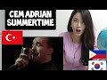 Pinay Reaction| CEM ADRIAN -SUMMERTIME (Live) |Turkish Music Reaction |Pinay in Korea Reacts