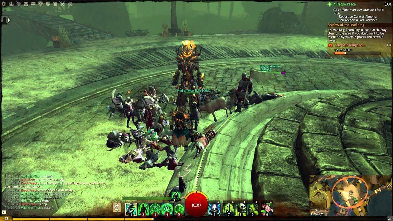 GW2 Mad King Says Halloween 2012 YouTube