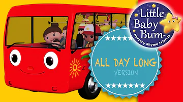 Wheels On The Bus UK | Part 2 | All Day Long Version | Nursery Rhymes | From LittleBabyBum!