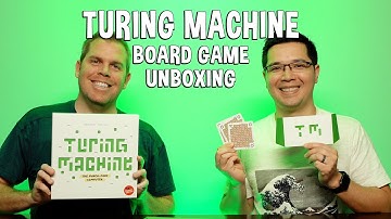 Unboxing Turing Machine - Code Breaking Board Game