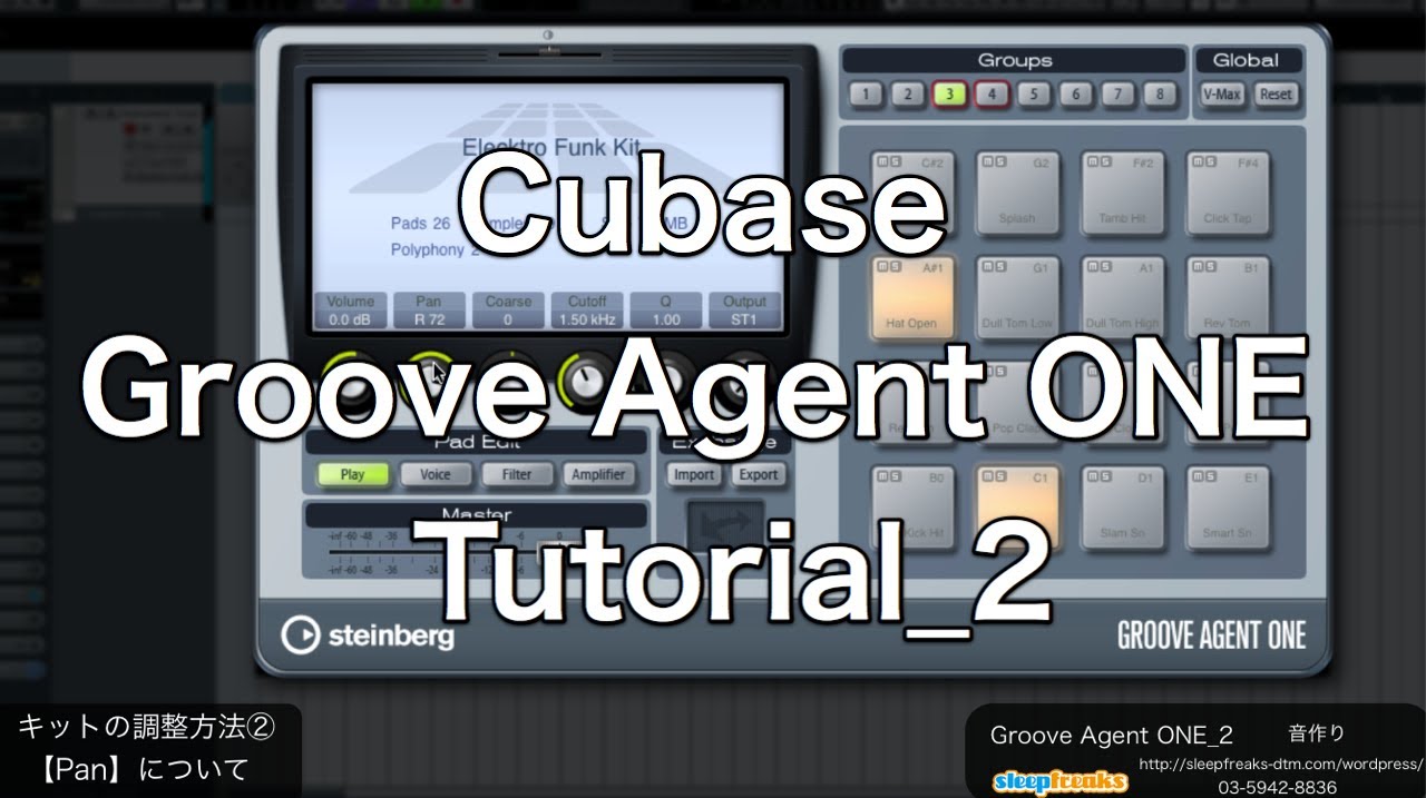 groove agent one cubase 6