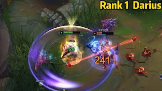 Rank 1 Darius: The CLEANEST Darius Player You'll Ever See!