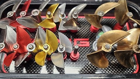 150+ Propeller Collection Fast Rc Boat Prop Talk - Abc, Octura,  Oxidean,  Pranther,  TFL, cnc Prop
