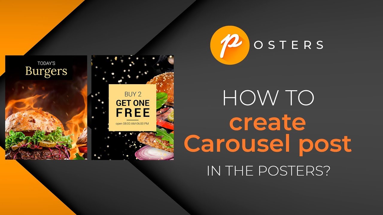 How To Design Instagram Carousel Post In The Posters Social Graphics Tutorial Youtube