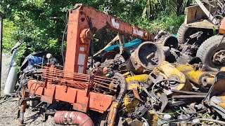 Demo of cutting 2 ton KS-223 crane, contact 0903003900 Trung Long An