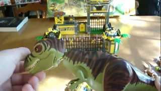 lego 5887 dino defense hq