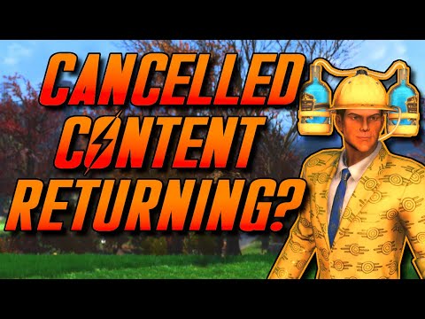 FALLOUT 76 | Cancelled Content RETURNING?? | Bethesda Not Telling Players..