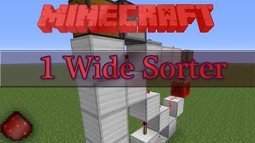 The Minecraft Tinker Box -[1.5] 1 Wide Sorting Mechanism [13w03a]