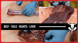 How to Process Beef Tails, Heats, and Liver