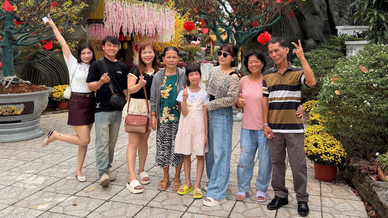 Gia đình qua Cần Thơ du xuân và mua sắm @thaophuongcuocsongDaiLoan 