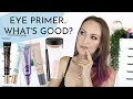 Testing ALL of My Eye Primers | What's Worth It?