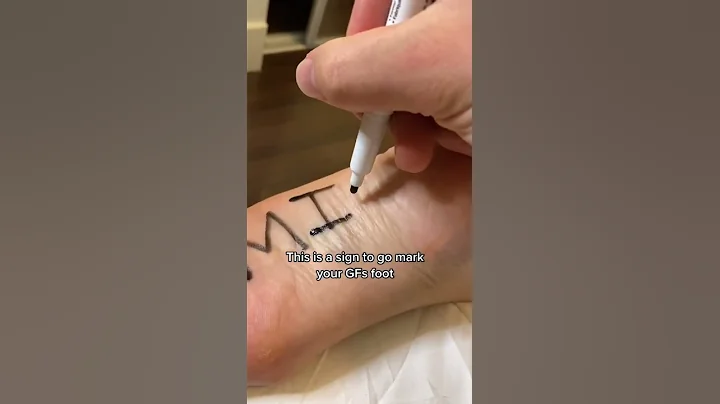 Go Mark Your GFs Foot