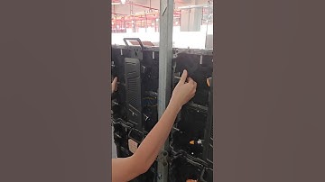 Portable, quick disassembly and assembly. #eagerled #ledwall #rentalleddisplay #ledscreen
