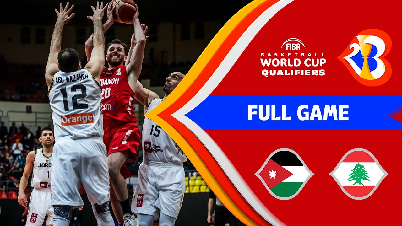 Jordan v Lebanon boxscore - FIBA Basketball World Cup 2023 Asian Qualifiers - 24 February