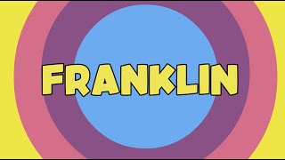 Franklin Estas São As Primeiras Letras E Palavras Do Seu Filho
