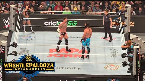 CM Punk & Aj Lee vs Seth Rollins & Becky Lynch Full Match - WWE Wrestlepalooza 9/20/2025