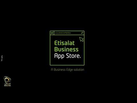 Video Etisalat Business App Store - youtube