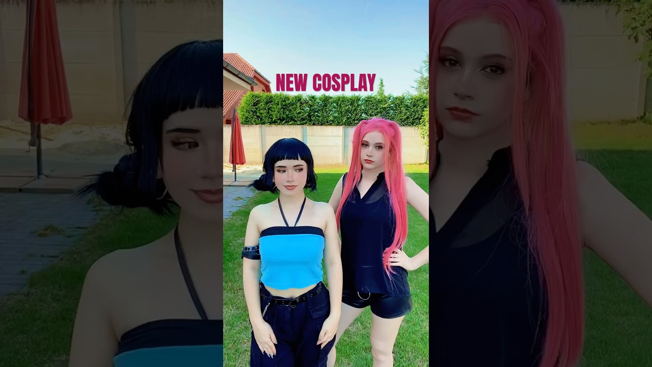 NEW COSPLAY | Zoey and Mira @witchera_ #cosplay | K-Pop Demon Hunters #kpop #kpopdemonhunters