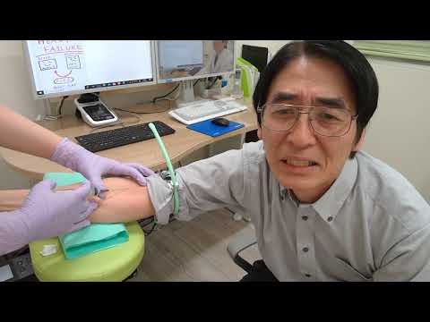 採血、注射前に微酸性次亜塩素酸水で殺菌、消毒してみた!