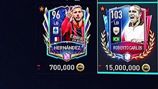 THEO HERNÁNDEZ VS ROBERTO CARLOS FIFA CARDS.